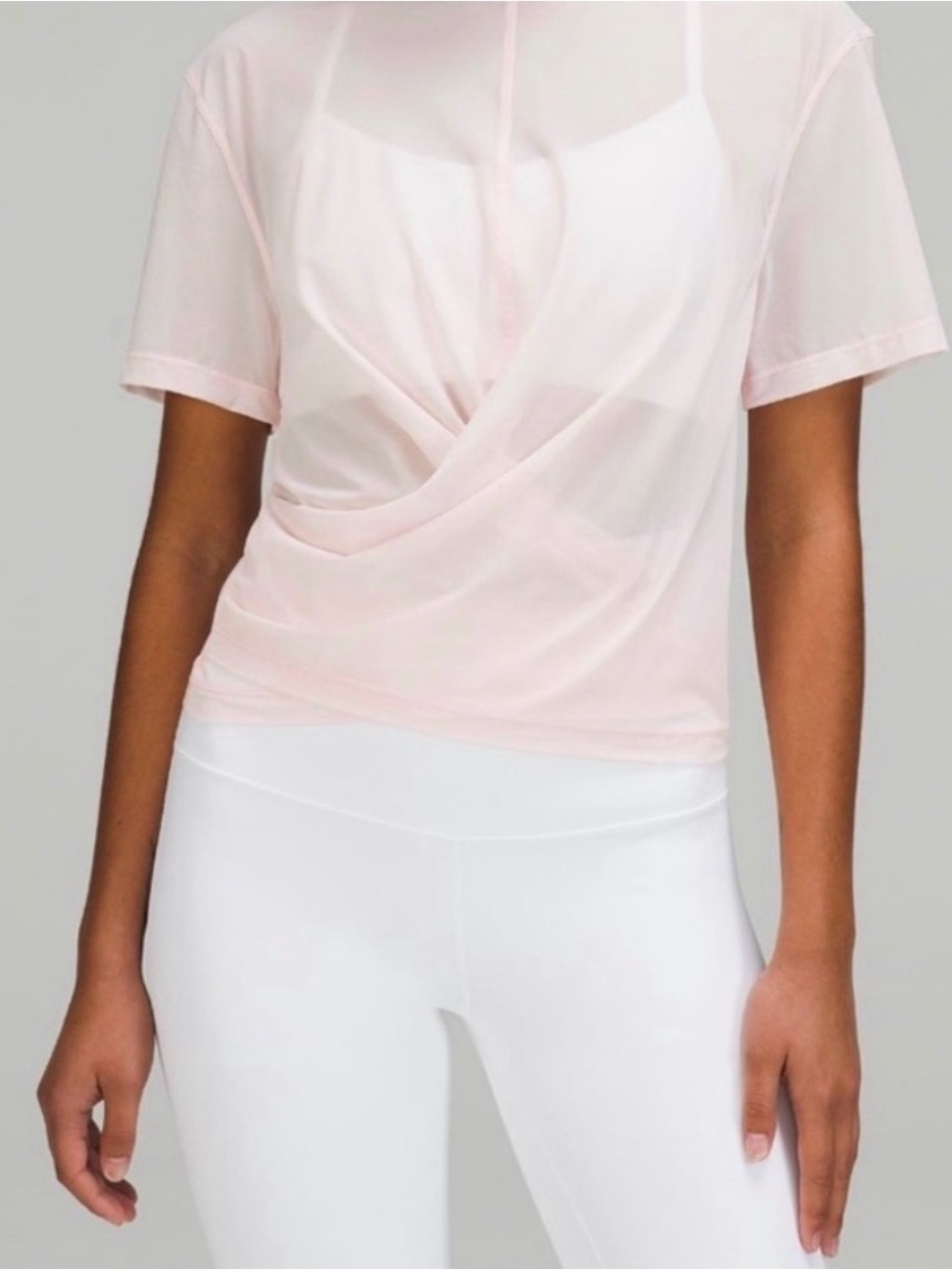 💖Lululemon lightweight mesh reversible yoga tee